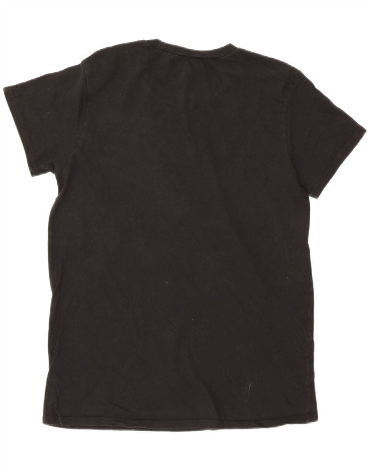 VANS Mens Graphic T-Shirt Top Small Black Vintage Vans and Second-Hand Vans from Messina Hembry 