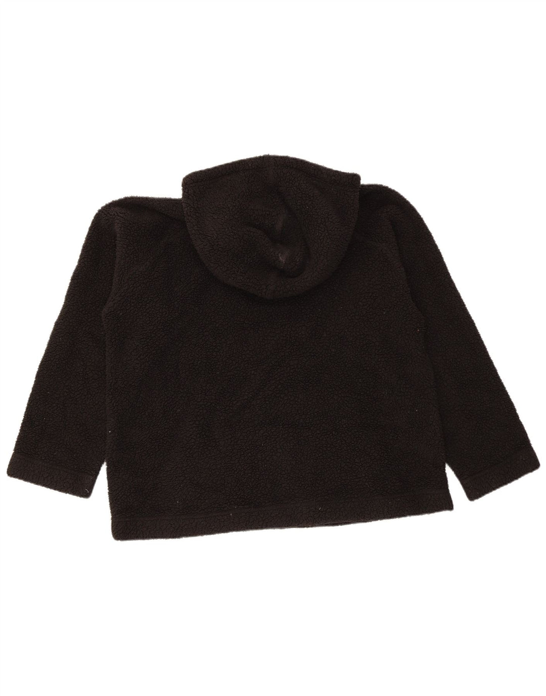 Maglione in pile con cappuccio Puma da uomo, poliestere nero medio