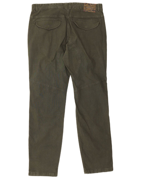 Pantaloni chino slim da uomo MISTRAL IT 54 2XL W38 L33 Cotone kaki