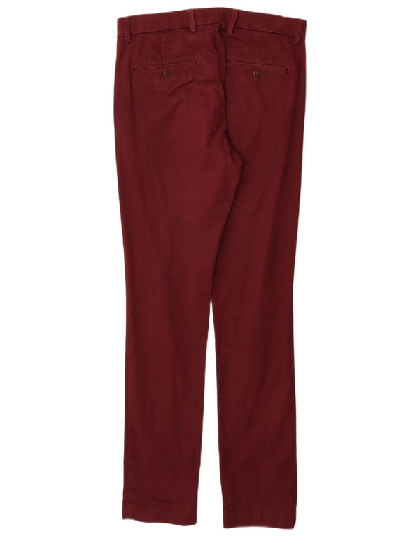 Pantaloni chino skinny da uomo Gap W30 L32 in cotone bordeaux