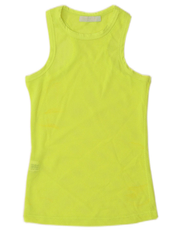 Canotta da donna Zara UK 12 verde medio in poliammide