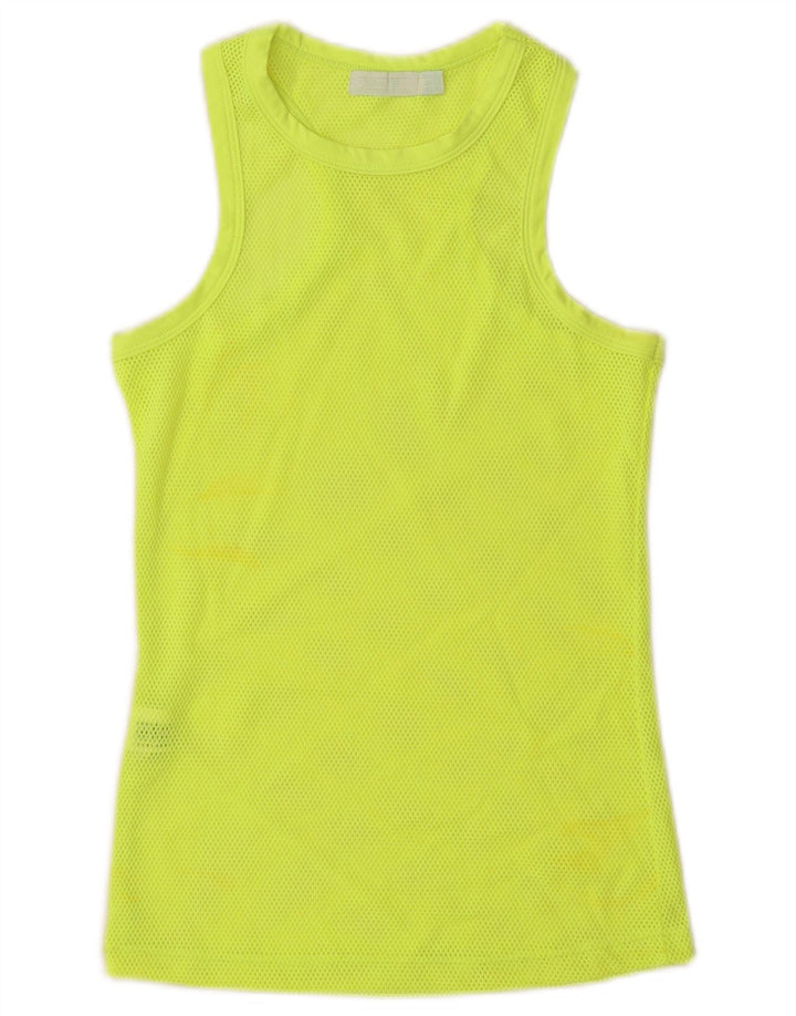 Canotta da donna Zara UK 12 verde medio in poliammide