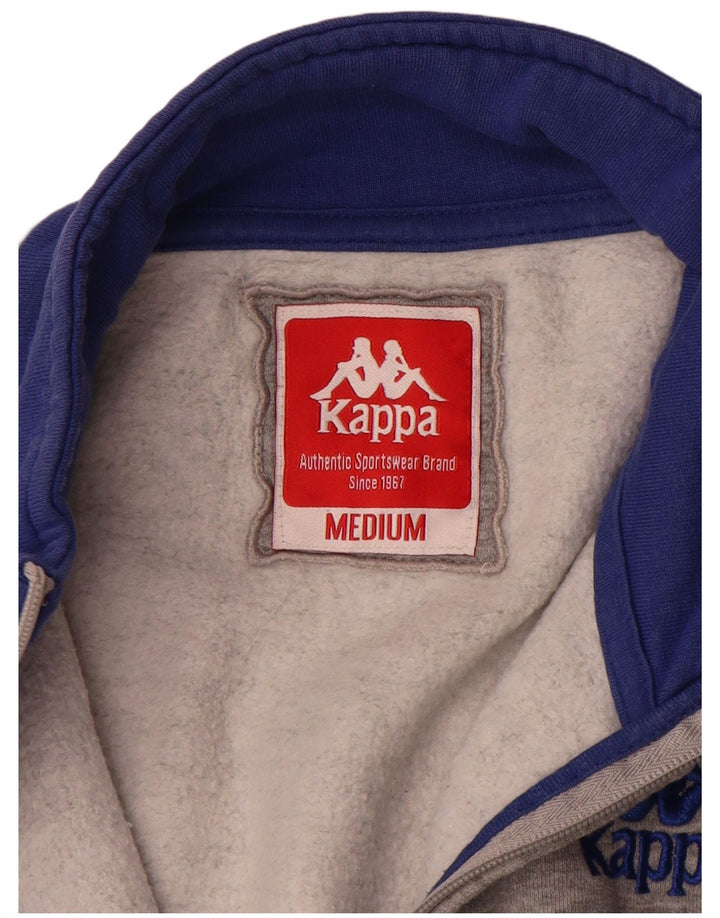 Giacca da tuta da uomo Kappa color grigio medio