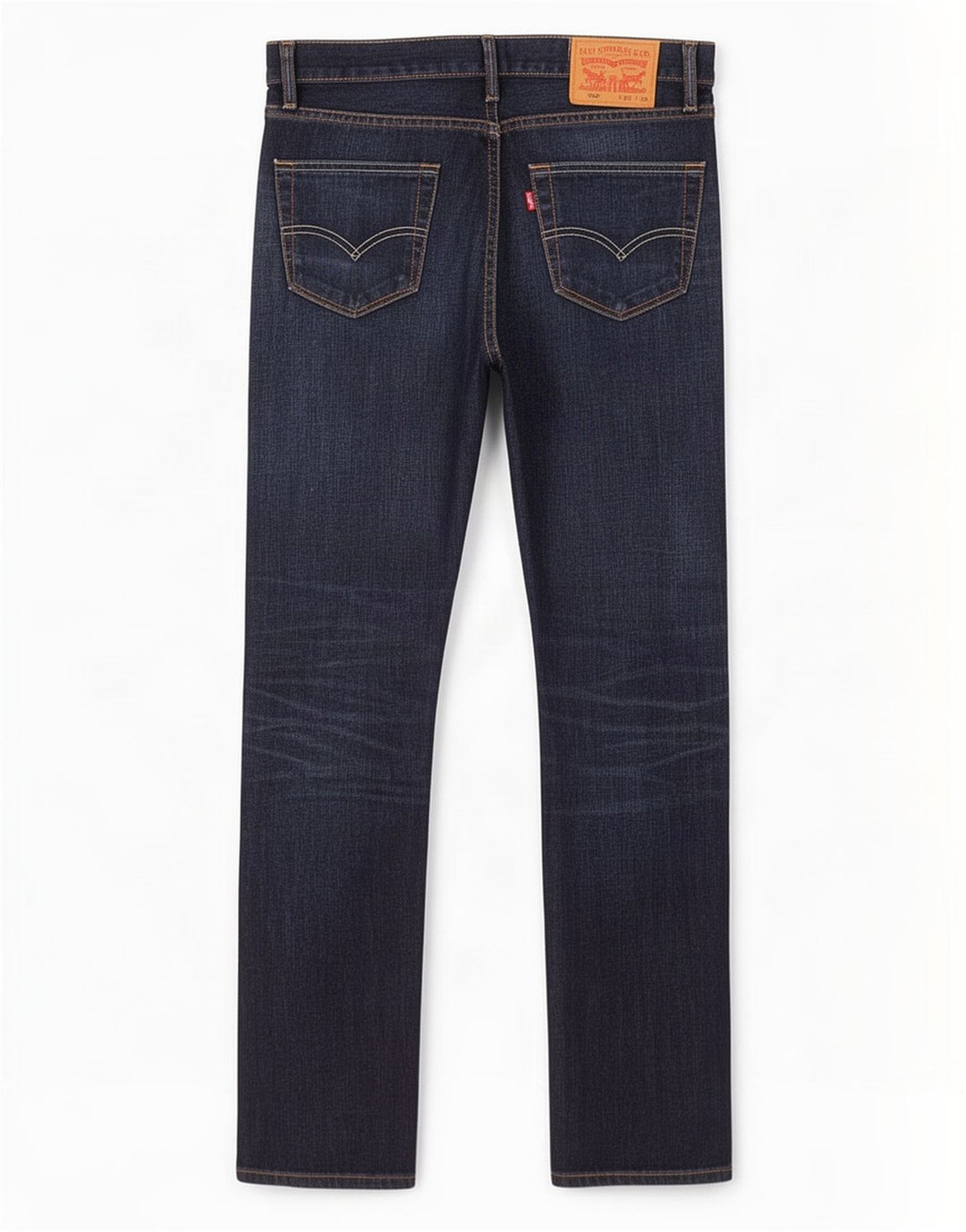 Levi's Uomo 504 Jeans dritti W30 L32 Cotone Blu