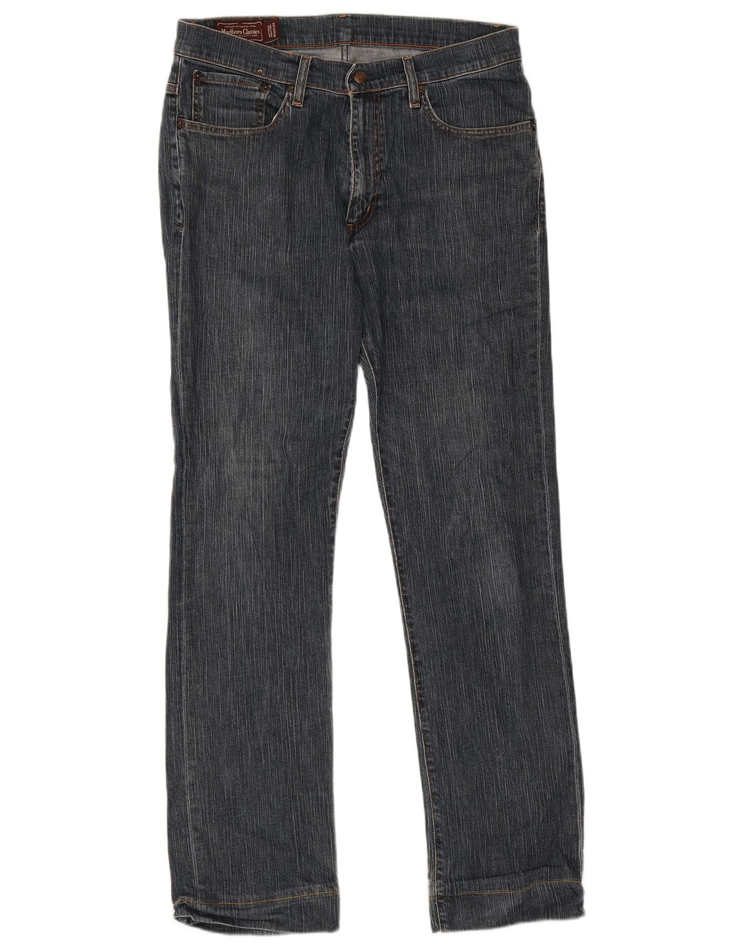 Jeans dritti da uomo Marlboro Classics W33 L31 cotone blu
