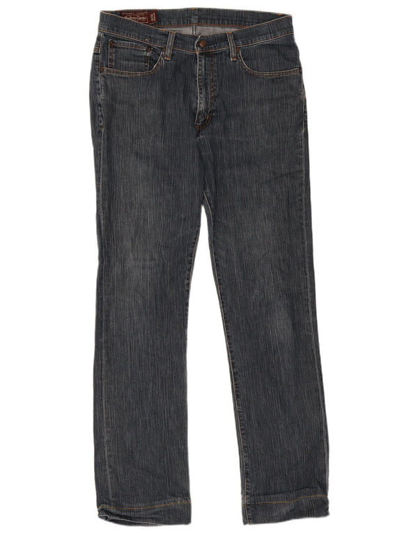 Jeans dritti da uomo Marlboro Classics W33 L31 cotone blu