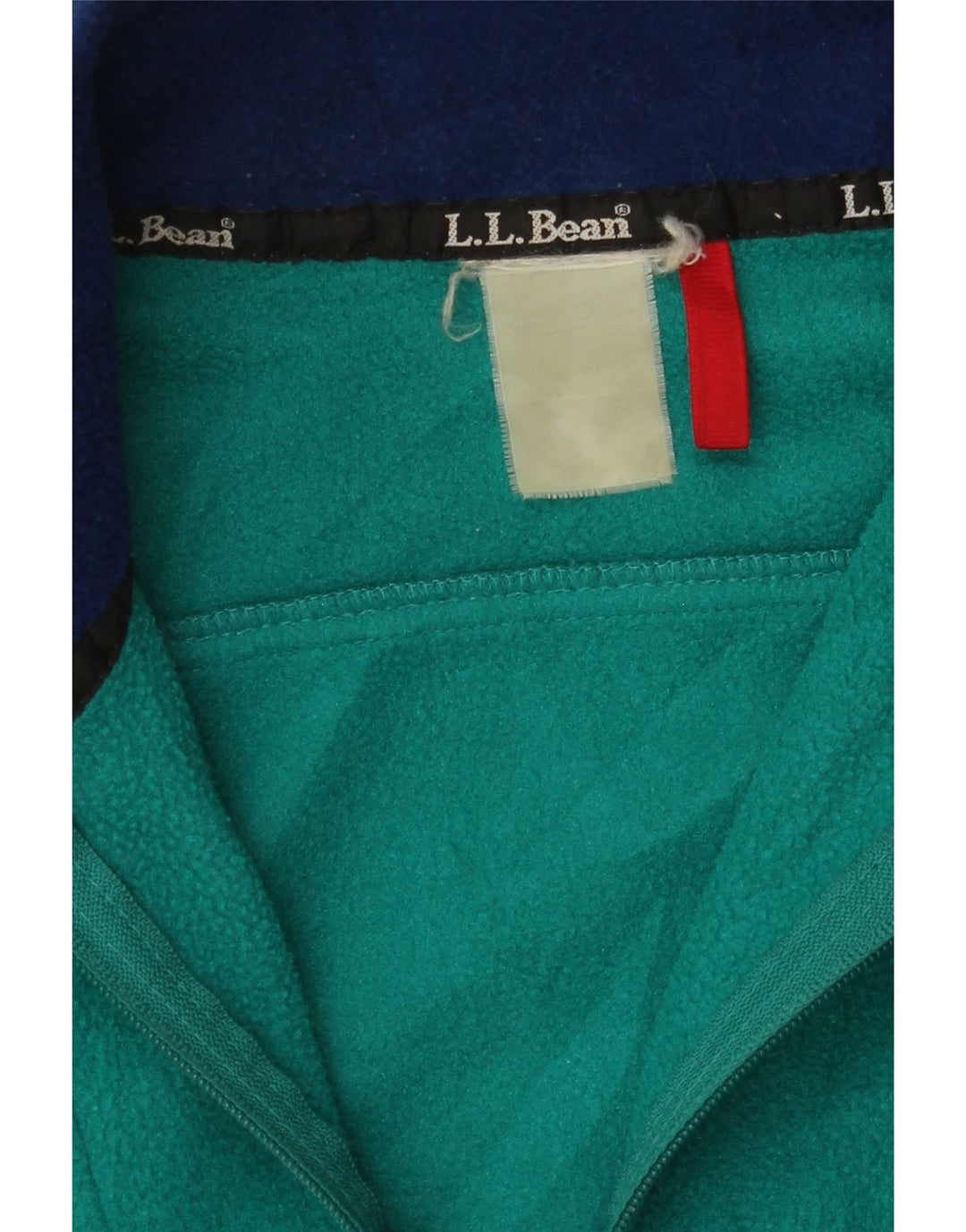 L.L.BEAN Womens Fleece Jacket UK 16 Large Turquoise Vintage L.L.Bean and Second-Hand L.L.Bean from Messina Hembry 