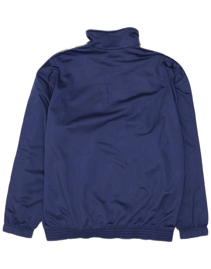 Giacca da ginnastica grafica da uomo Asics XL XL in poliammide color block blu navy