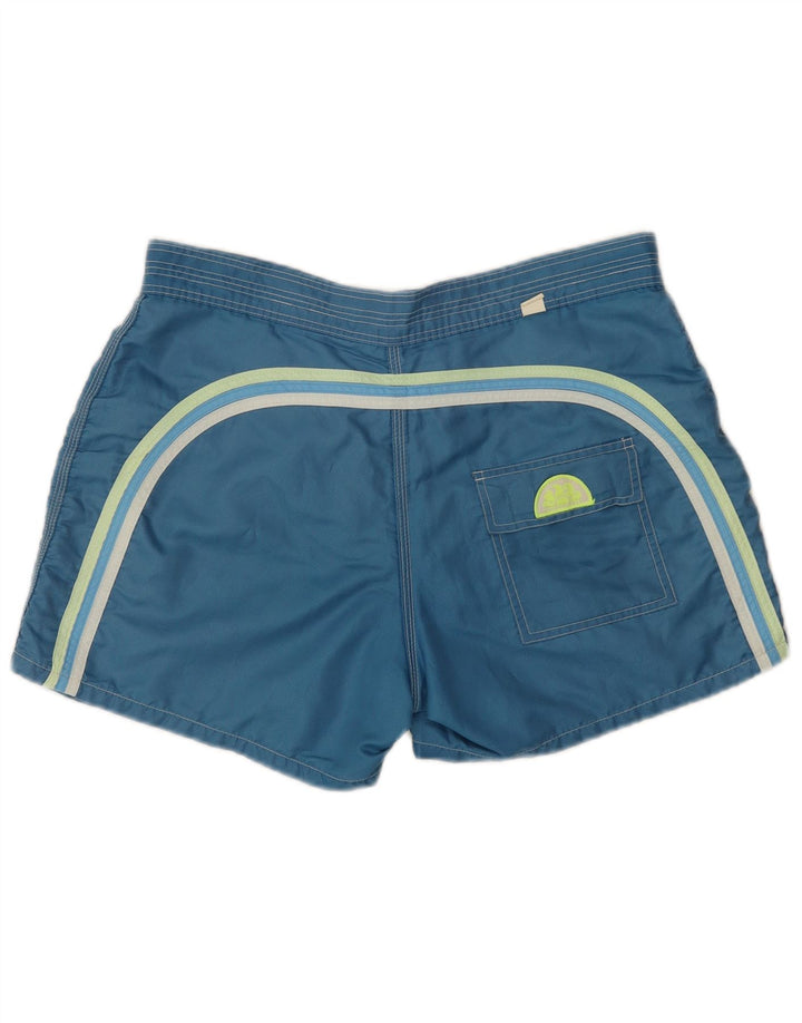 Pantaloncini da bagno da uomo Sundek blu medio in poliestere