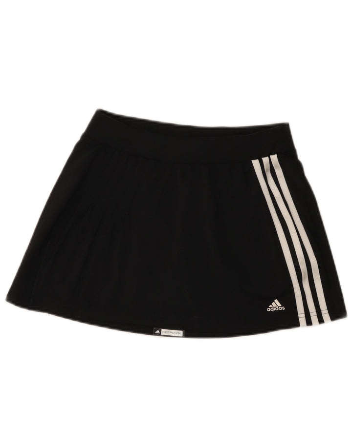 Gonna Adidas Climalite da donna UK 10 piccola in nylon nero
