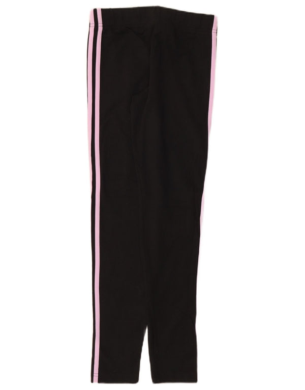 Leggings Adidas Bambina 13-14 Anni Cotone Nero