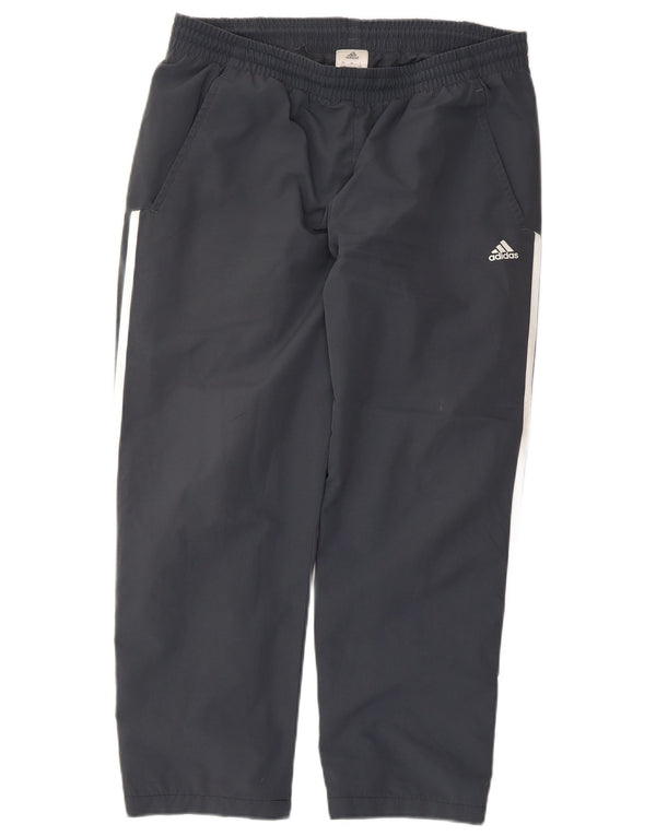 Pantaloni da tuta da uomo Adidas UK 42/44 Large Grigio Poliestere