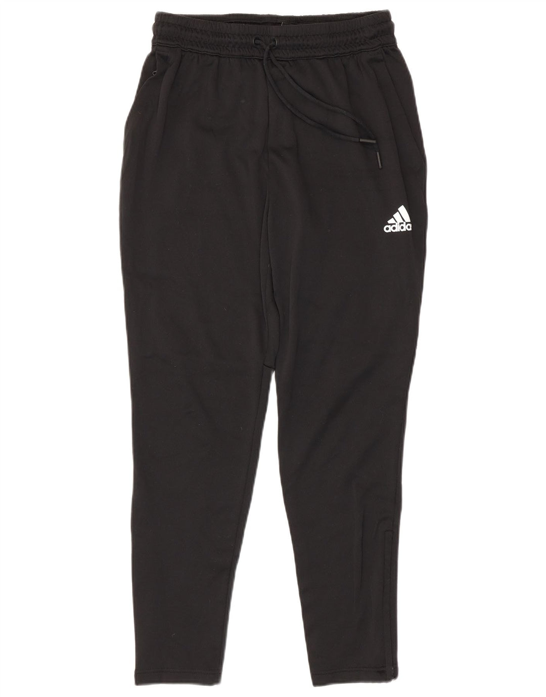 ADIDAS Mens Tracksuit Trousers Medium  Black Polyester