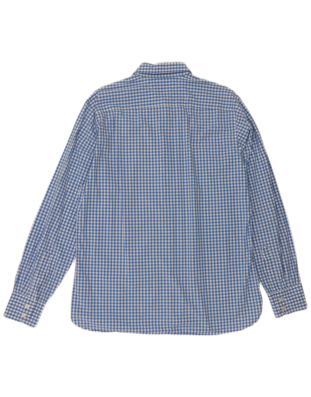Camicia da uomo Tommy Hilfiger grande in cotone a quadretti blu