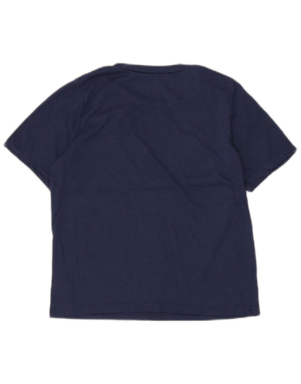 Maglietta grafica da bambino Calvin Klein Top 14-15 anni XL blu navy poliestere