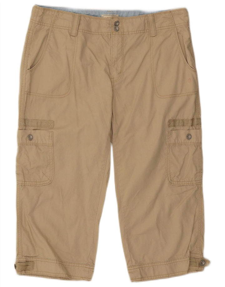 Pantaloni cargo Capri da donna LEVI'S US 10 Large W32 L19 Cotone beige