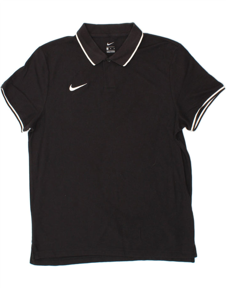 NIKE Mens Polo Shirt XL Black Vintage Nike and Second-Hand Nike from Messina Hembry 