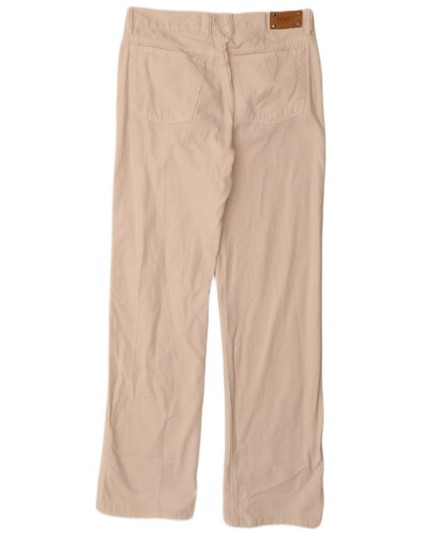 Jeans dritti da uomo Hugo Boss W32 L34 cotone bianco sporco