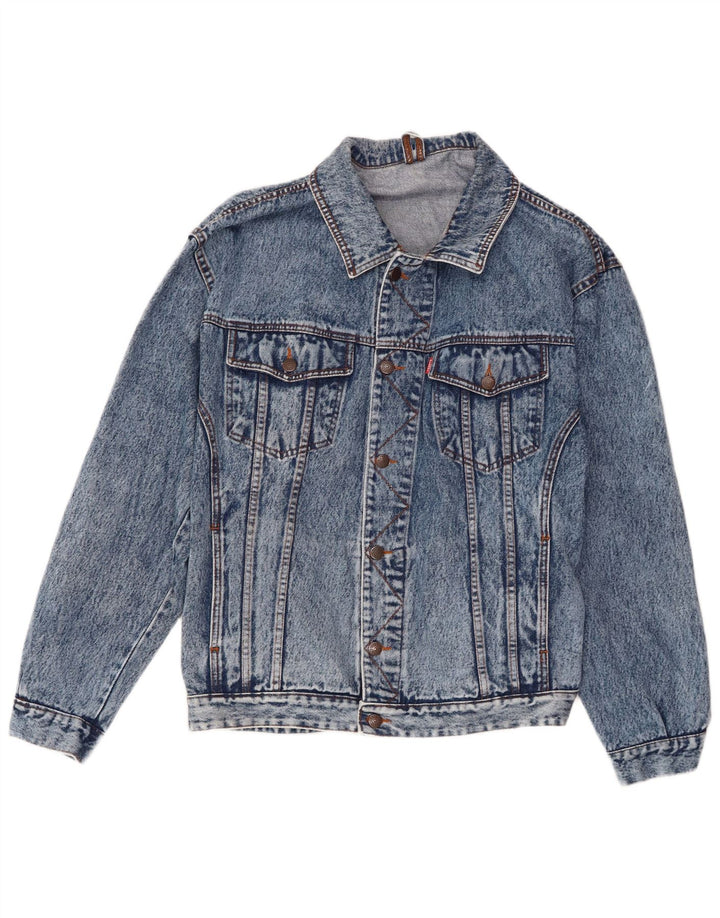 Giacca di jeans da uomo Diesel UK 42 XL Blu