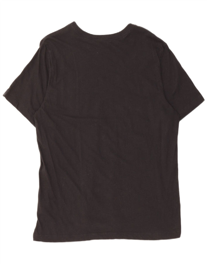 T-shirt da uomo Nike Top grande in cotone nero