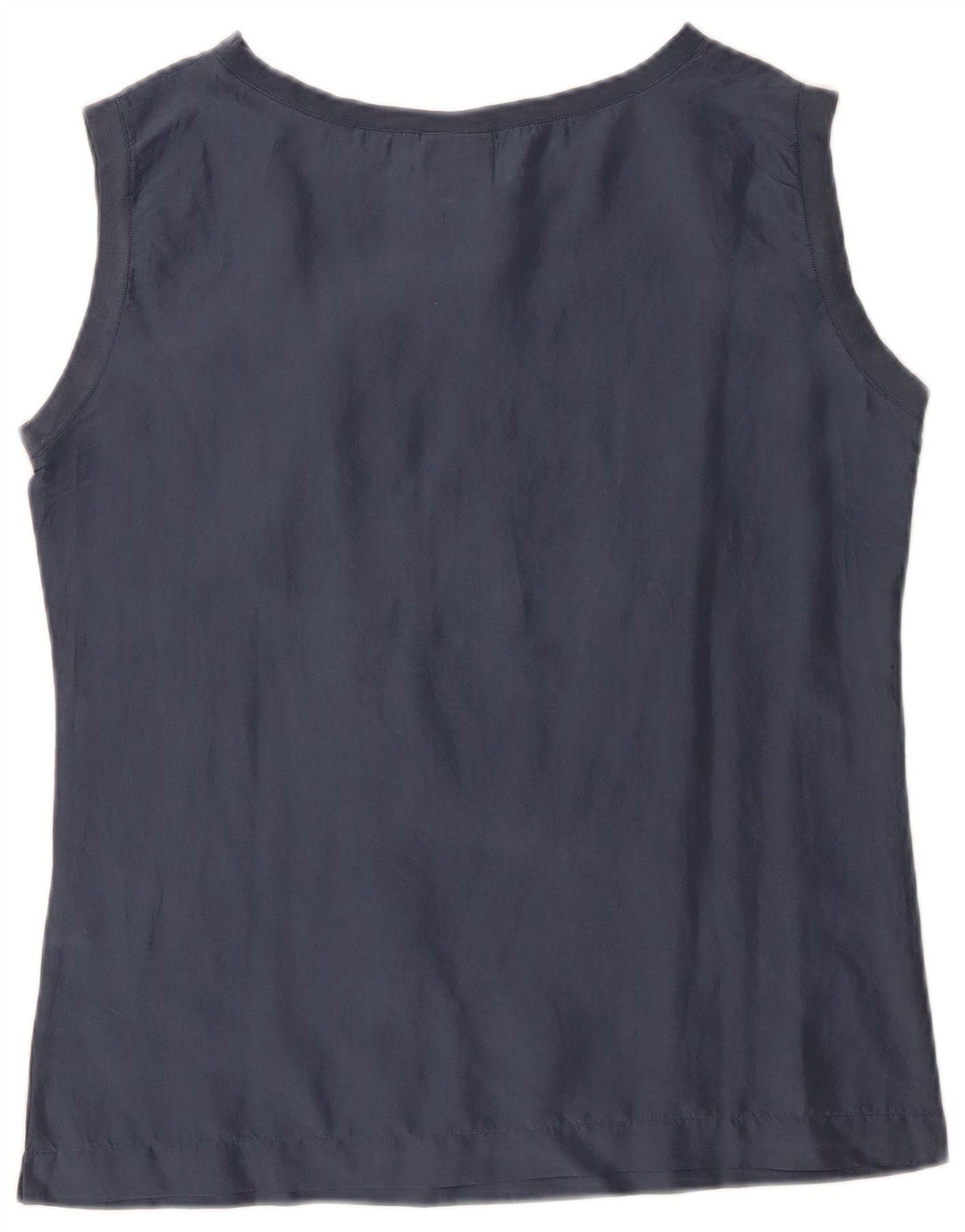 Camicetta senza maniche con grafica da donna Martin's IT 42 Seta blu navy media