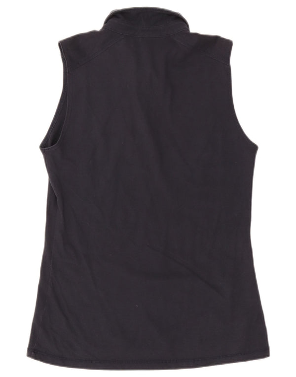 Polo senza maniche Geographic da donna Napapijri UK 18 XL Blu navy