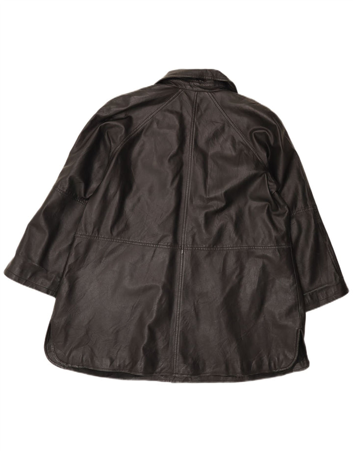 Giacca In Pelle Donna Conbipel IT 44 Media Pelle Nera