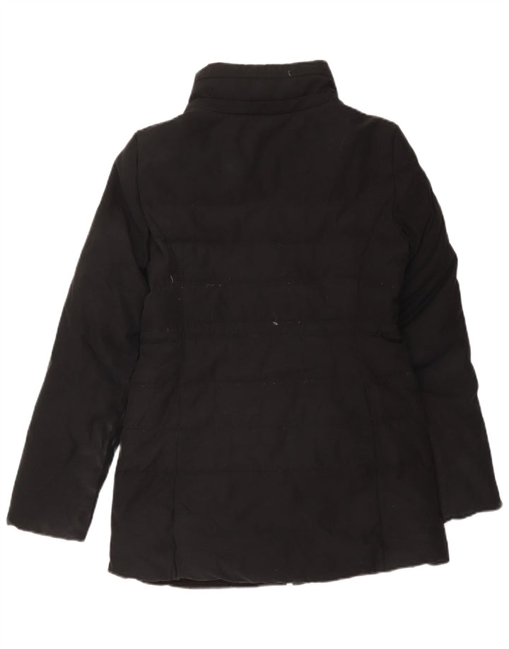 Giacca imbottita da donna Zara UK 10 piccola in cotone nero