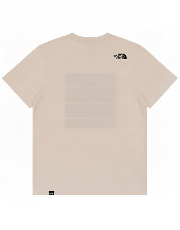 The North Face Mens Graphic T-Shirt Top Medium White Cotton