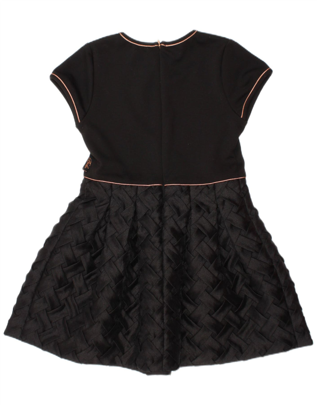 Abito a trapezio per ragazze Ted Baker 5-6 anni in poliestere nero