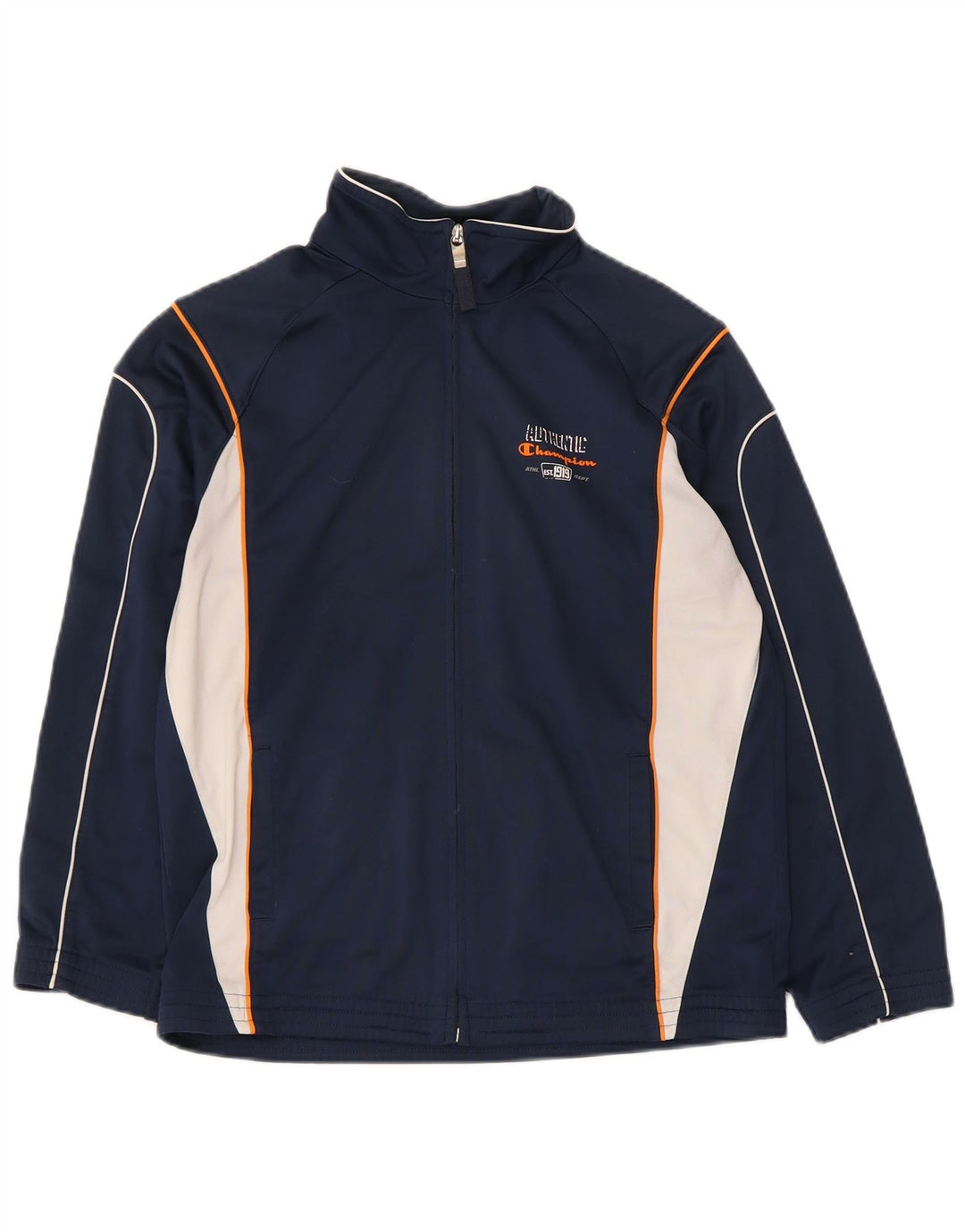 Giacca da tuta da donna Champion UK 12 Medium Blu Navy Colourblock