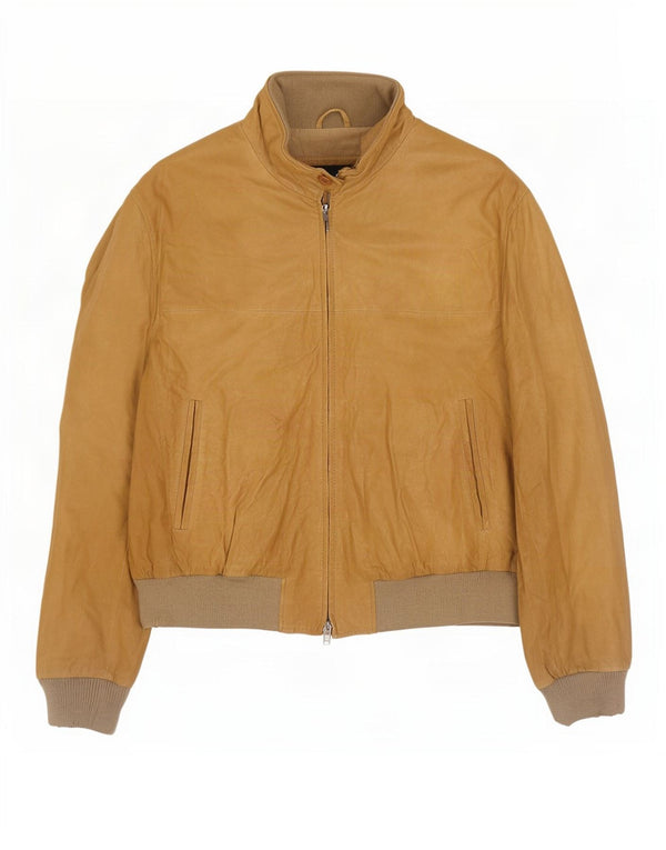 Giacca in Pelle Donna Massimo Rebecchi IT 54 3XL Beige