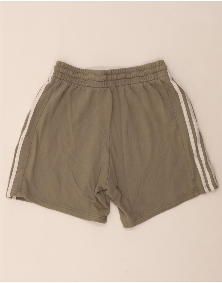 Pantaloncini sportivi da uomo Adidas Medi in cotone kaki