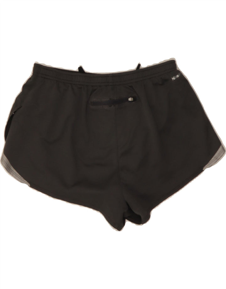NIKE Womens Sport Shorts UK 12 Medium Grey Vintage Nike and Second-Hand Nike from Messina Hembry 