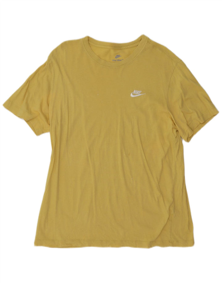 T-shirt da uomo Nike Top gialla media