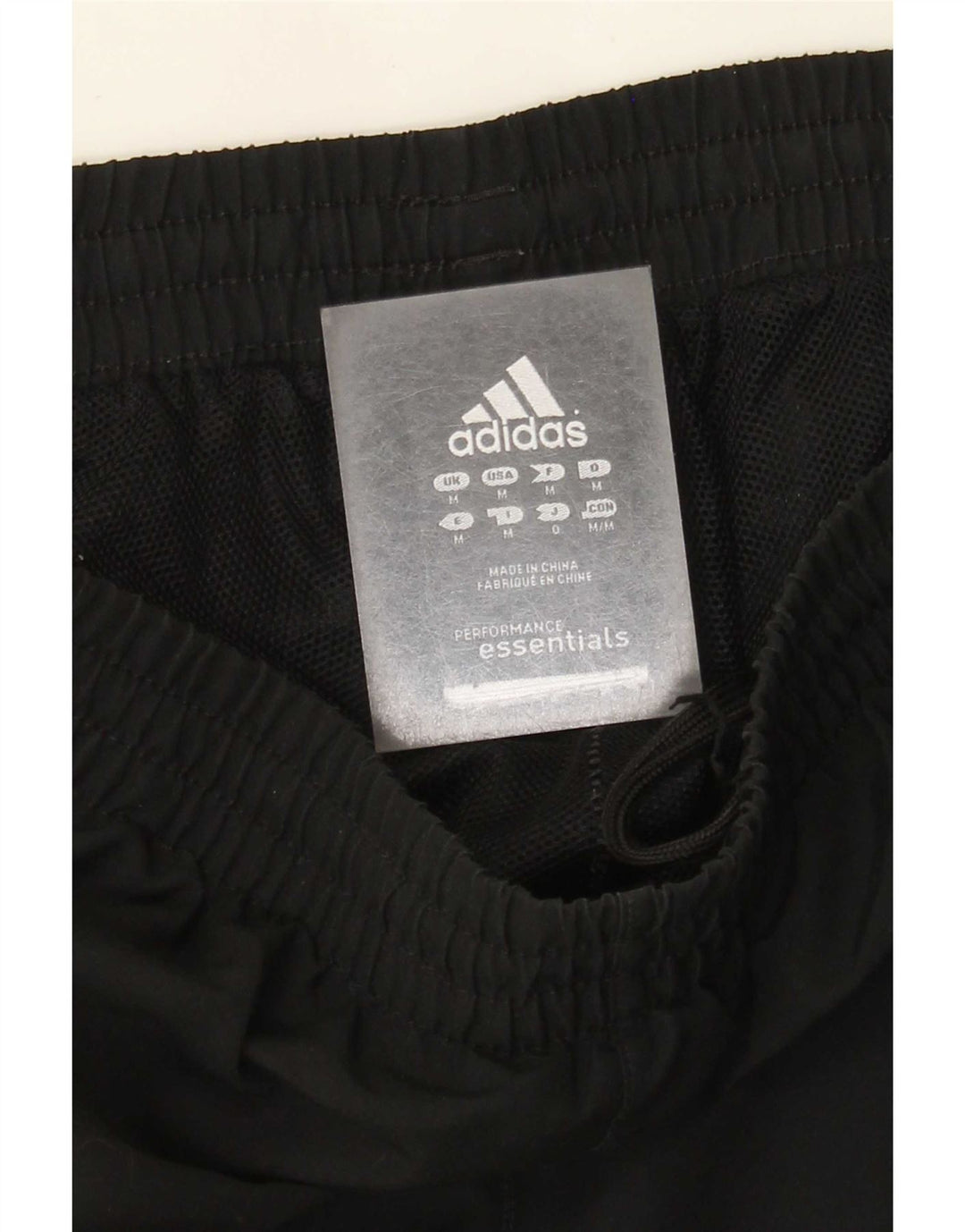 Pantaloni da tuta da uomo Adidas Joggers medio poliestere nero