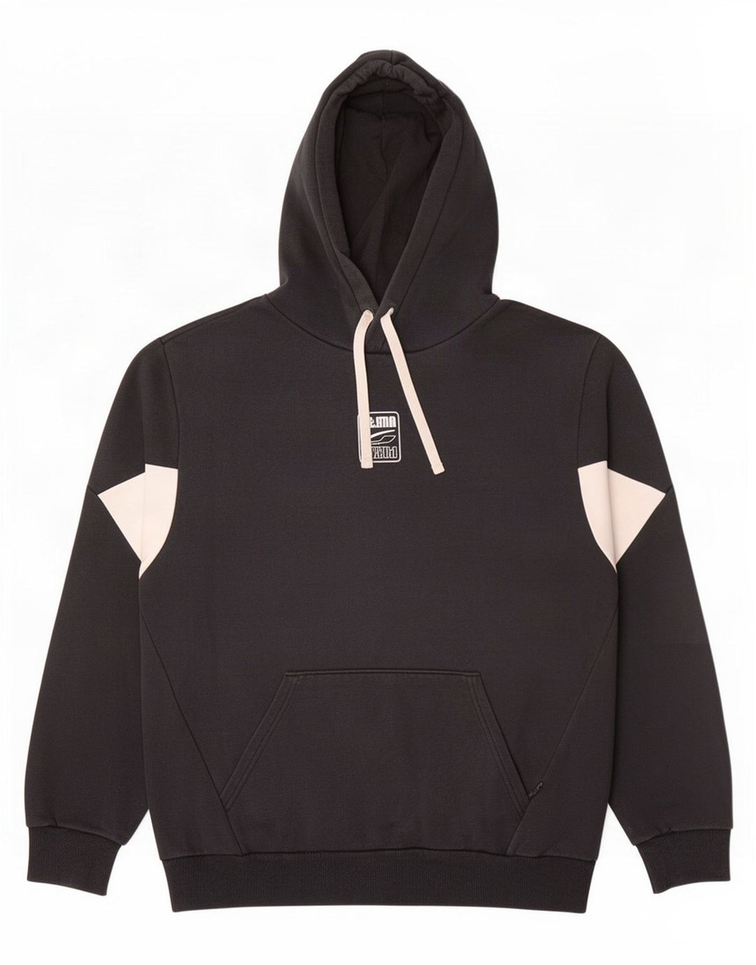 Felpa con cappuccio da uomo Puma Large Black Colourblock