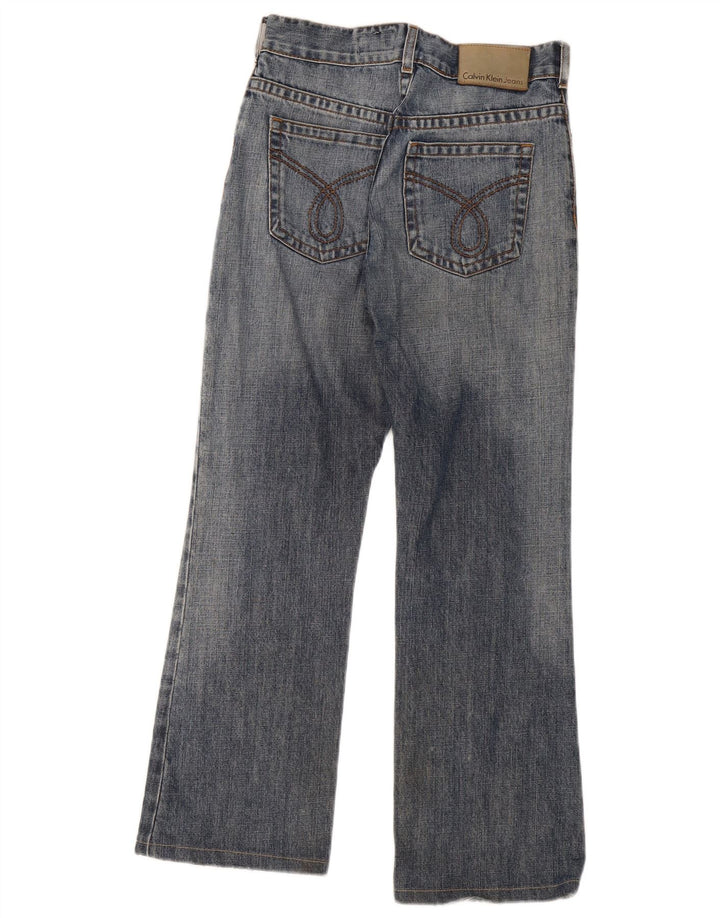 Jeans Bootcut da donna Calvin Klein W27 L27 cotone blu