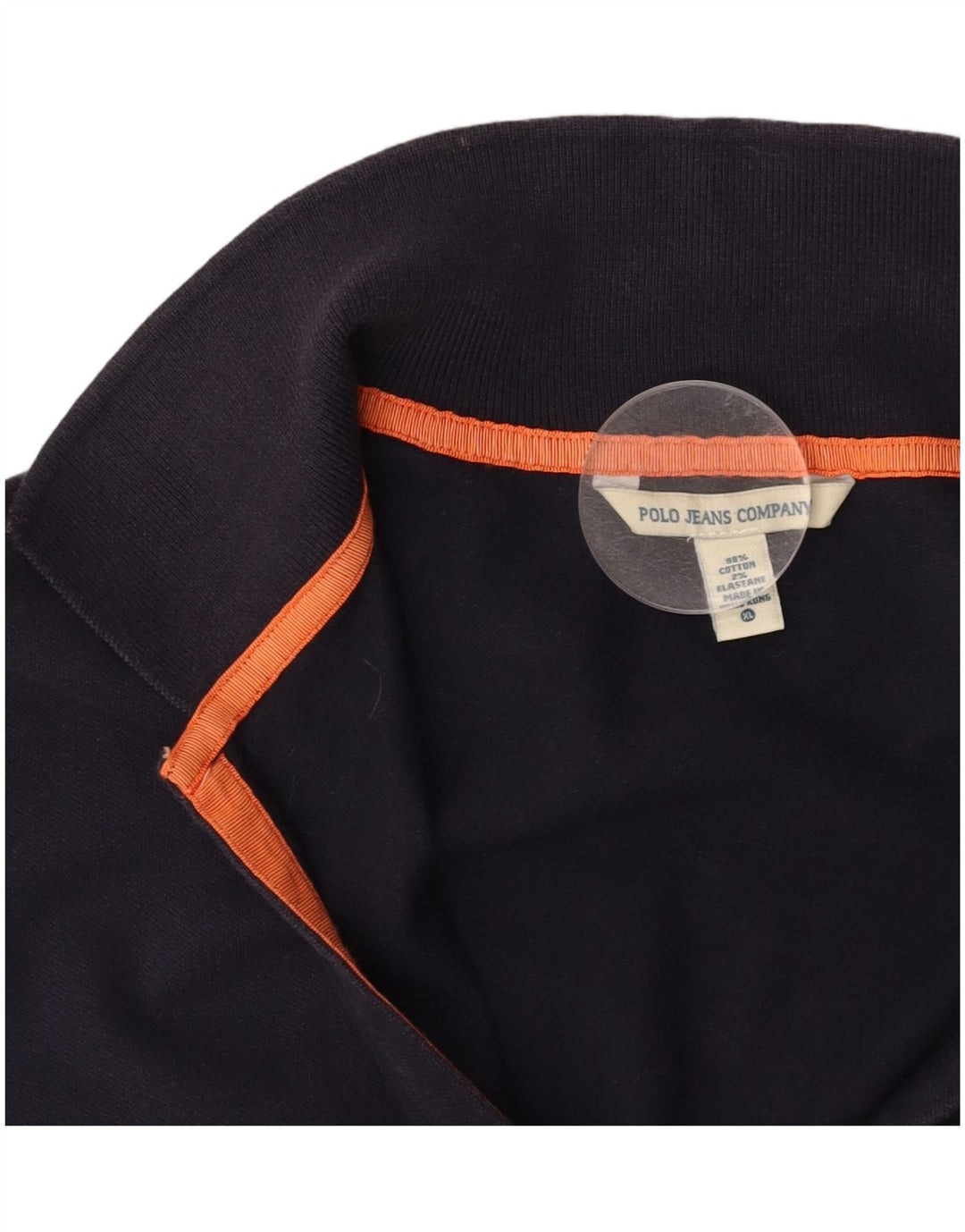 POLO RALPH LAUREN Abito polo da donna UK 18 XL Cotone blu navy