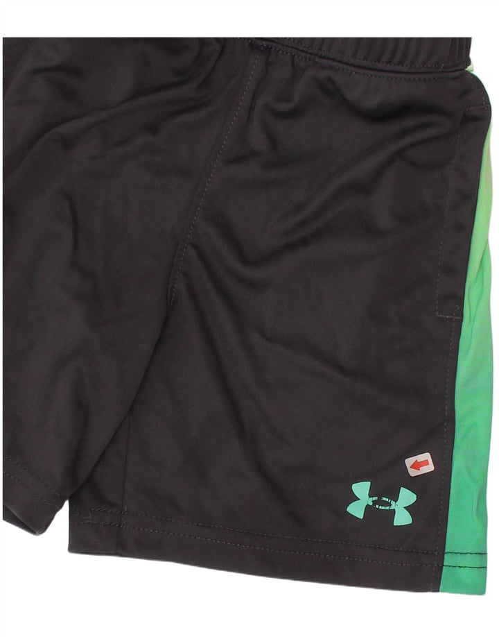 Pantaloncini sportivi Under Armour da bambino 7-8 anni Colorblock grigio