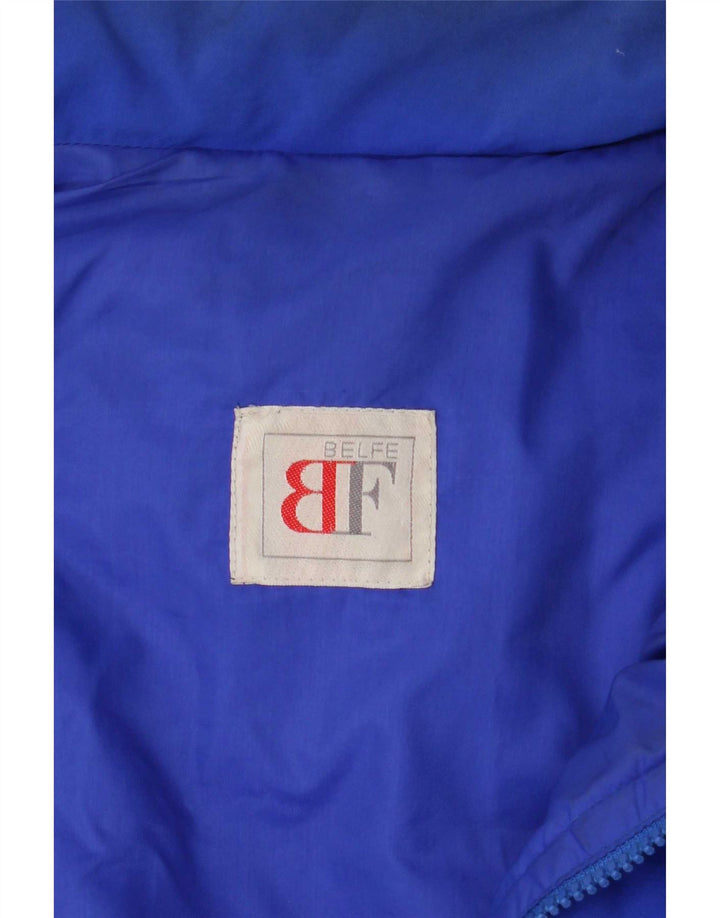 Giubbotto Imbottito Uomo Belfe IT 50 Large Blu Poliestere