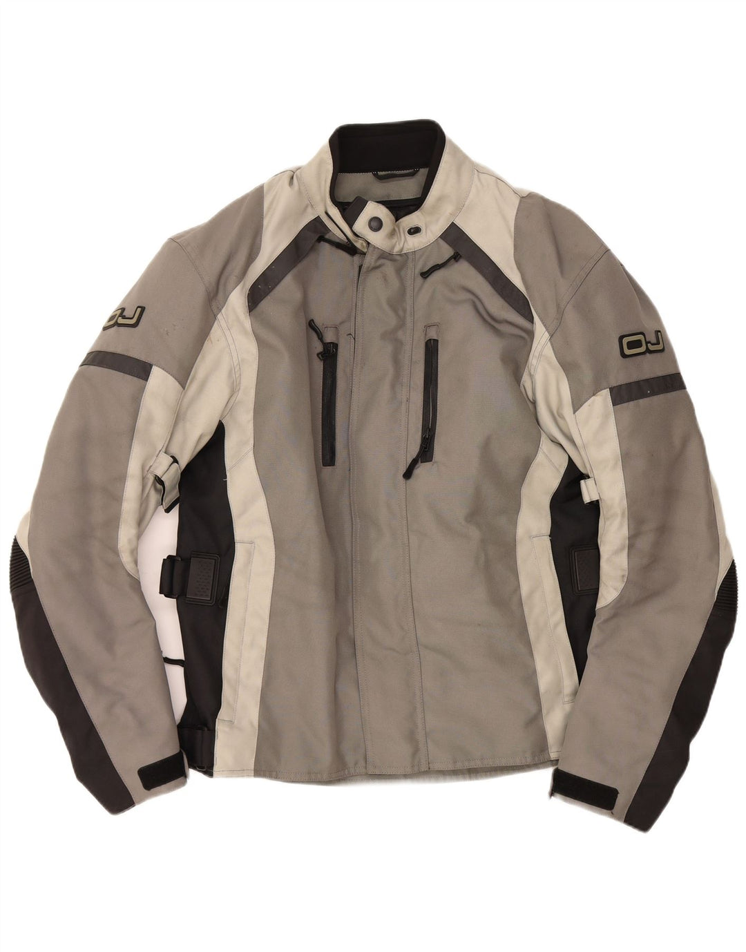 Giubbotto bomber grafico da uomo OJ Atmosfere UK 40 Large Grey Colourblock