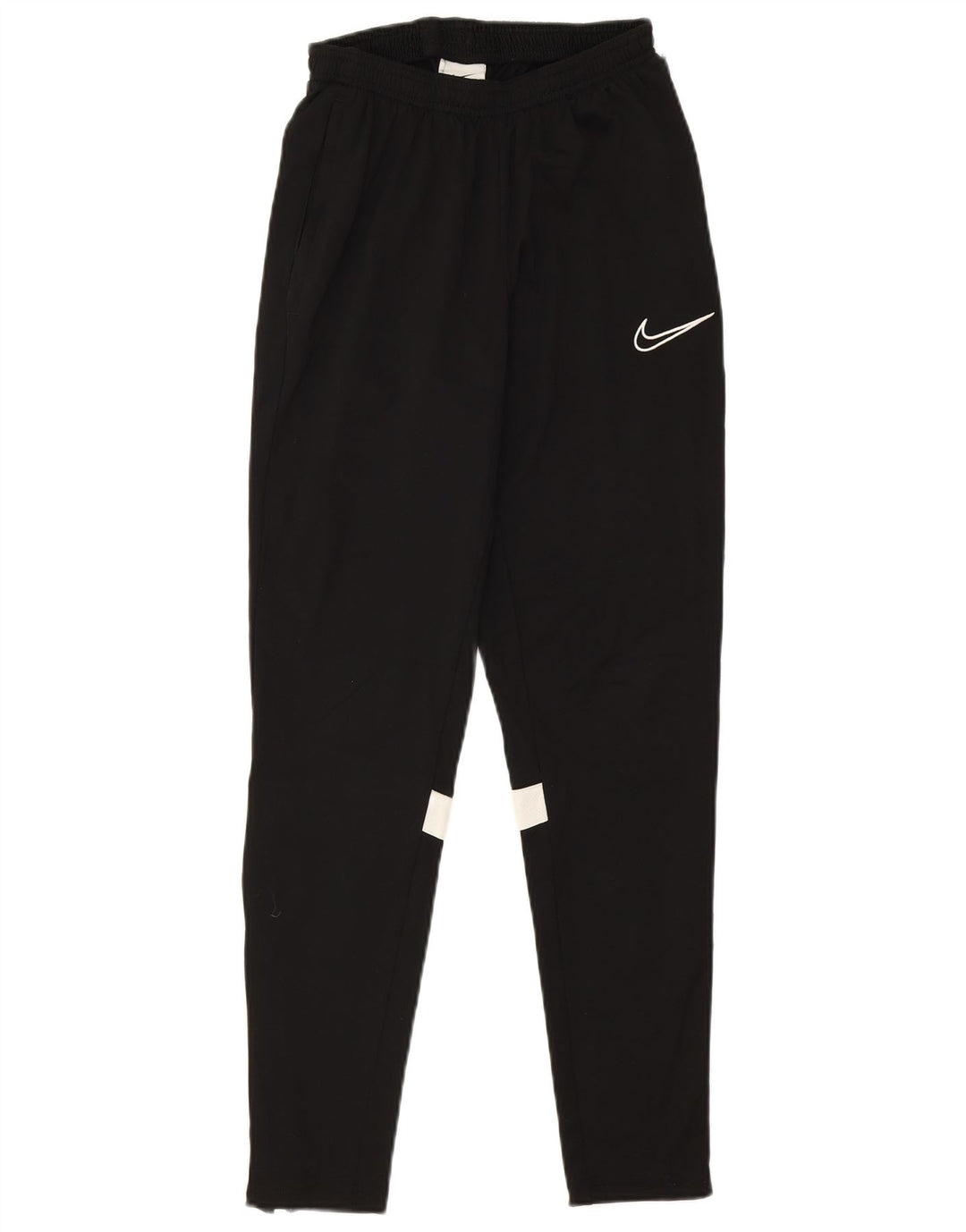 Pantaloni da tuta Nike Dri Fit da uomo, piccoli, in poliestere color block nero