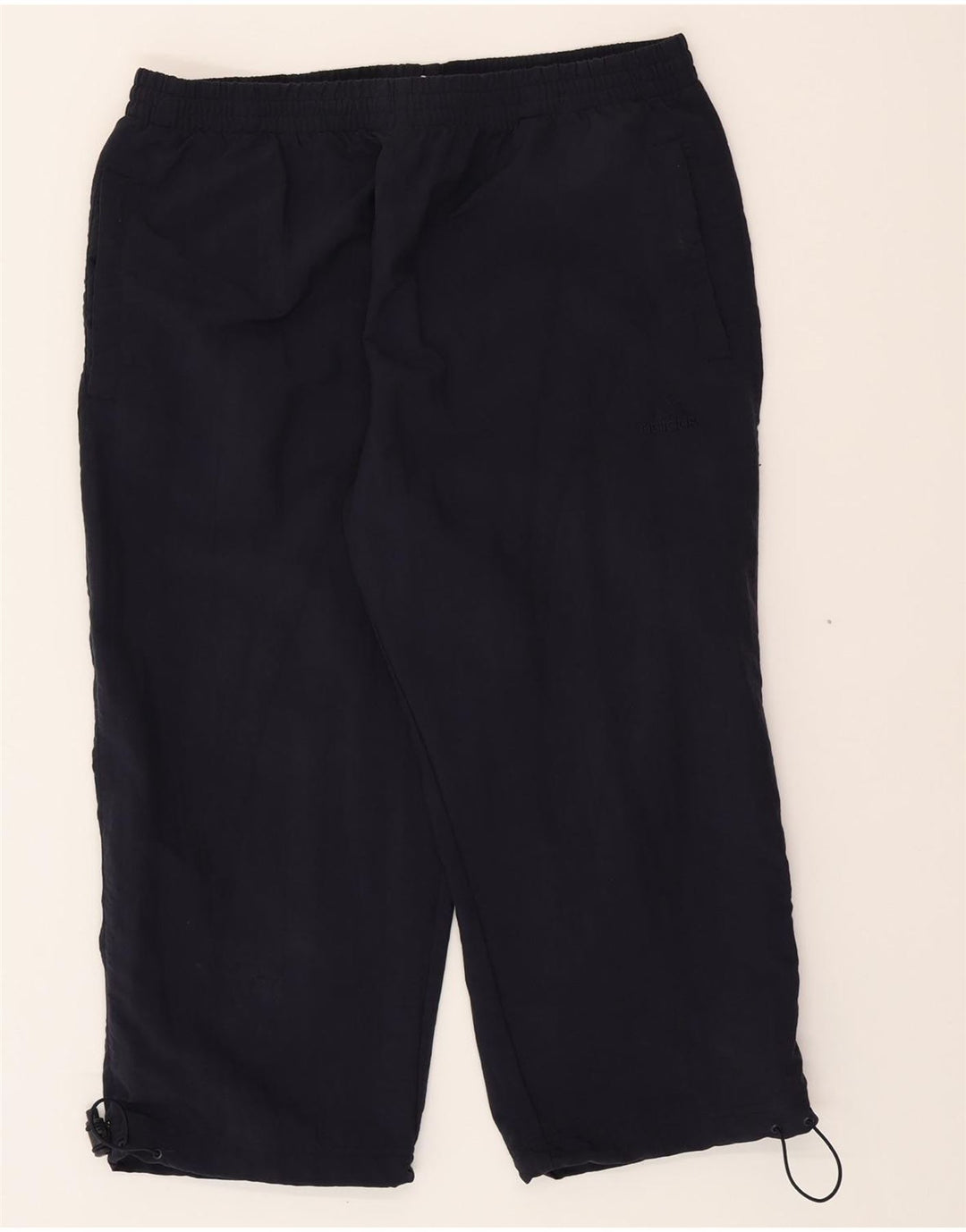 ADIDAS Mens Capri Tracksuit Trousers XL Navy Blue Polyamide Vintage Adidas and Second-Hand Adidas from Messina Hembry 