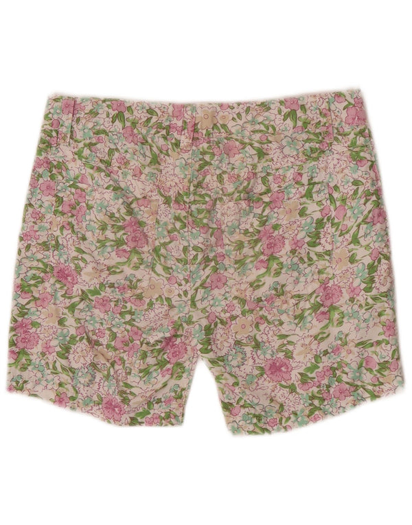 Pantaloncini casual per bambina Benetton 11-12 anni 2XL W29 Floreale multicolore