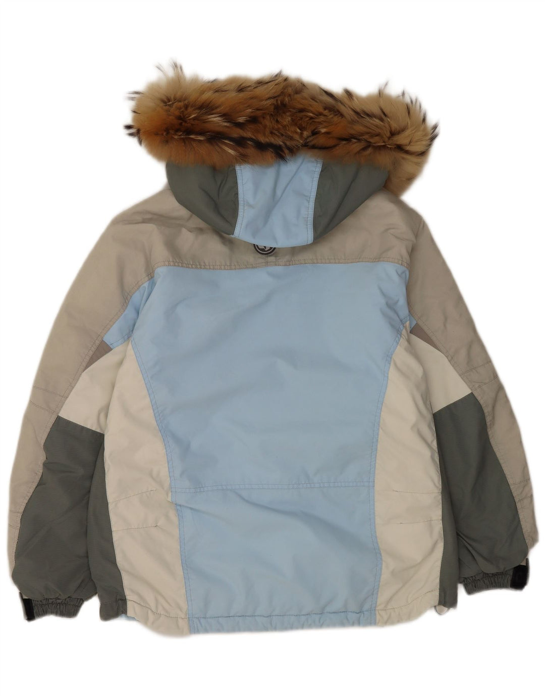 Giacca da sci con cappuccio da donna Colmar IT 44 Blu medio Colourblock in poliammide