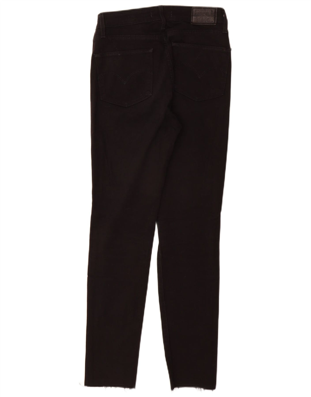 LEVI'S Jeans skinny a vita alta 721 da donna W27 L28 cotone nero