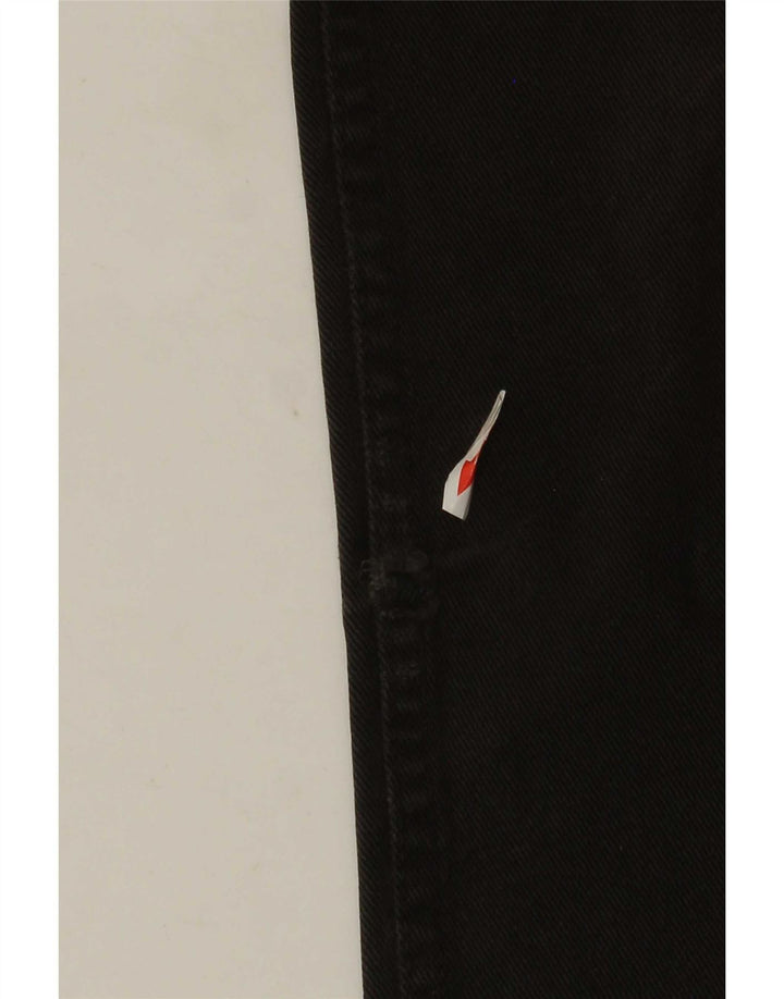 Jeans dritti da uomo Wrangler W36 L32 cotone nero