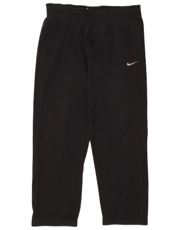 Pantaloni da tuta Nike Therma-Fit da uomo, grandi, in poliestere nero