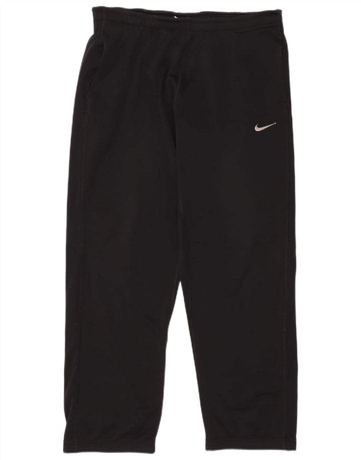 Pantaloni da tuta Nike Therma-Fit da uomo, grandi, in poliestere nero